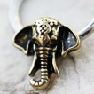 Anneau CBR à jonction éléphant style ethnique