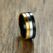 Bague homme acier Triade