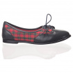 Ballerines punk-rock  tartan cossais - Banned