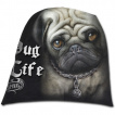 Bonnet gothique homme punk-rock à chien avec piercing au nez