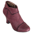 Bottines bordeaux similicuir doubl modle Ruth - Banned