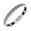 Bracelet homme  vagues stylises