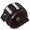 Bracelet homme cuir style ceinture