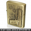 Briquet tempte  pistolet mexicain en relief et clat de balle