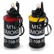 Briquet tempête porté-clé en forme de grenade fumigène