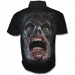 Chemise gothique homme à manches courtes