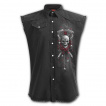 Chemise sans manche biker 