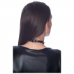 Collier chocker noir 