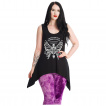 Dbardeur femme gothique  papillon squelette inspiration ouija - Banned