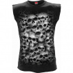 Dbardeur gothique homme  mur de crane TWISTED SKULLS