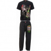 Ensemble pyjama homme 4 pices  squelettes tenant une bire