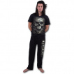 Ensemble pyjamas gothique homme 4 pièces à tête de mort camouflage