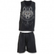 Ensemble pyjamas gothique homme 4 pices esprit du loup