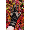 Gants femme gothiques symboles alchémiques HENNA - Restyle