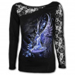 T-Shirt femme à manche longue fée et jacinthe