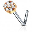 Piercing nez tige