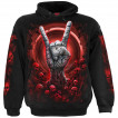 Sweat capuche homme � guitariste metal Mort-vivant