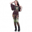 Leggings femme marron