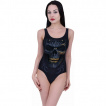 Maillot de bain femme à crane tribal