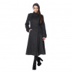 Manteau femme noir INDUSTRIAL COAT - Banned