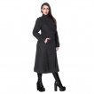 Manteau femme noir INDUSTRIAL COAT - Banned