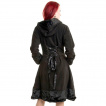Manteau polaire noir femme