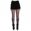 Mini jupe rock noire en coton PIPER CARGO - Banned