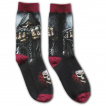 Paire de chaussettes avec la Mort à chaine de combat - SPIRAL