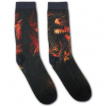 Paire de chaussettes  Dragon dbordant de lave - SPIRAL