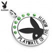 Pendentif femme avec lapin Playboy 