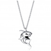 Pendentif homme acier requin provocateur