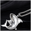 Pendentif homme acier requin provocateur