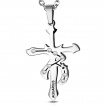 Pendentif homme Croix zodiac Verseau