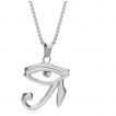 Pendentif homme Oeil d'Horus en acier