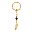 Piercing anneau captif pendentif aile d'ange