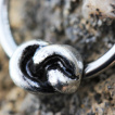 Piercing anneau CBR à noeud celtique