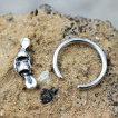 Piercing anneau CBR style antique septum / oreille