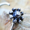 Piercing anneau nez à fleur style antique