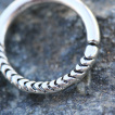 Piercing anneau style corde (septum, cartilage...)