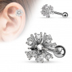 Piercing hlix / cartilage  bouquet de strass