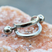 Piercing helix à double ligne
