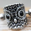 Piercing hlix hibou de la fret