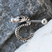 Piercing hlix serpent incurv