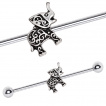 Piercing industriel lphant  motif style henn