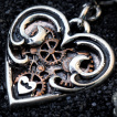 Piercing nombril coeur Steampunk