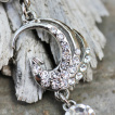 Piercing nombril phoenix étincelant de strass
