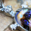Piercing nombril tortue à carapace d'abalone