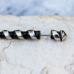 Piercing oreille en tire-bouchon style faux carteur