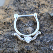 Piercing septum clicker style royal