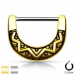 Piercing tton  motif tribal mystrieux